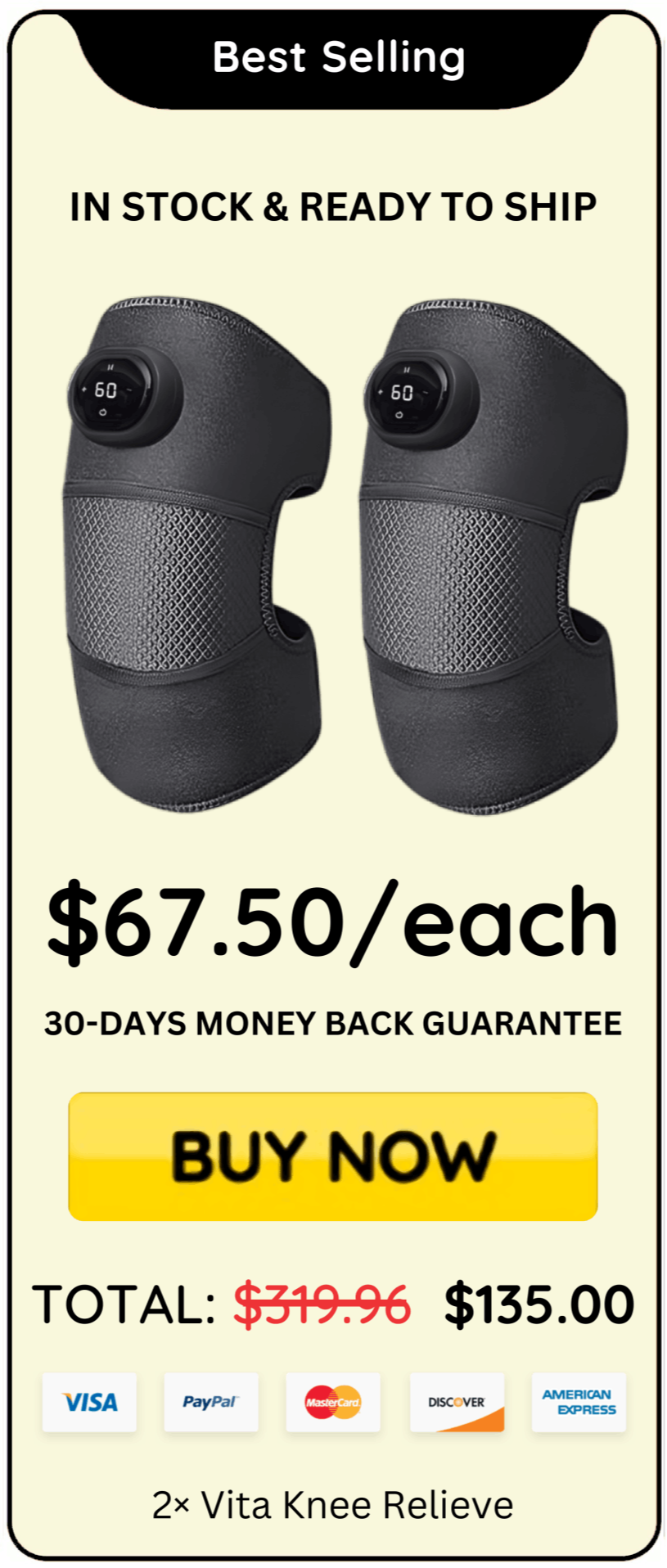 Vita Knee Relieve offer price 
